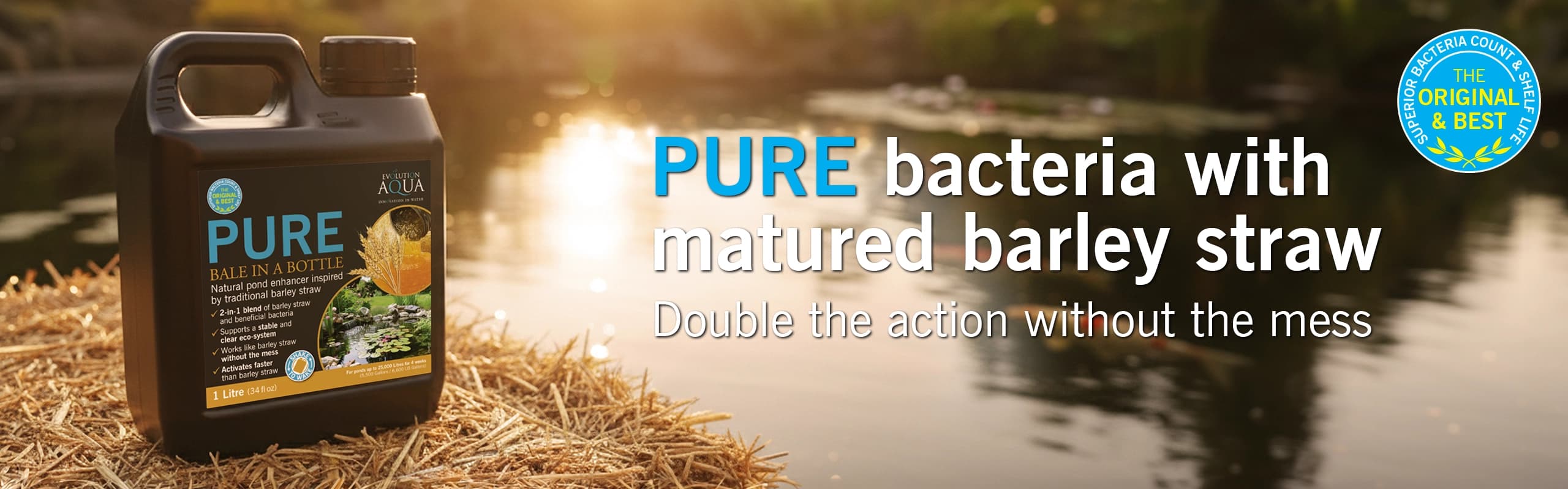 Evolution Aqua PURE Bale In A Bottle 1 Litre